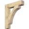 Ekena Millwork Legacy Block Rough Sawn Bracket, Douglas Fir, 6"W x 32"D x 36"H BKT06X32X36LEC05RDF - alternate 1